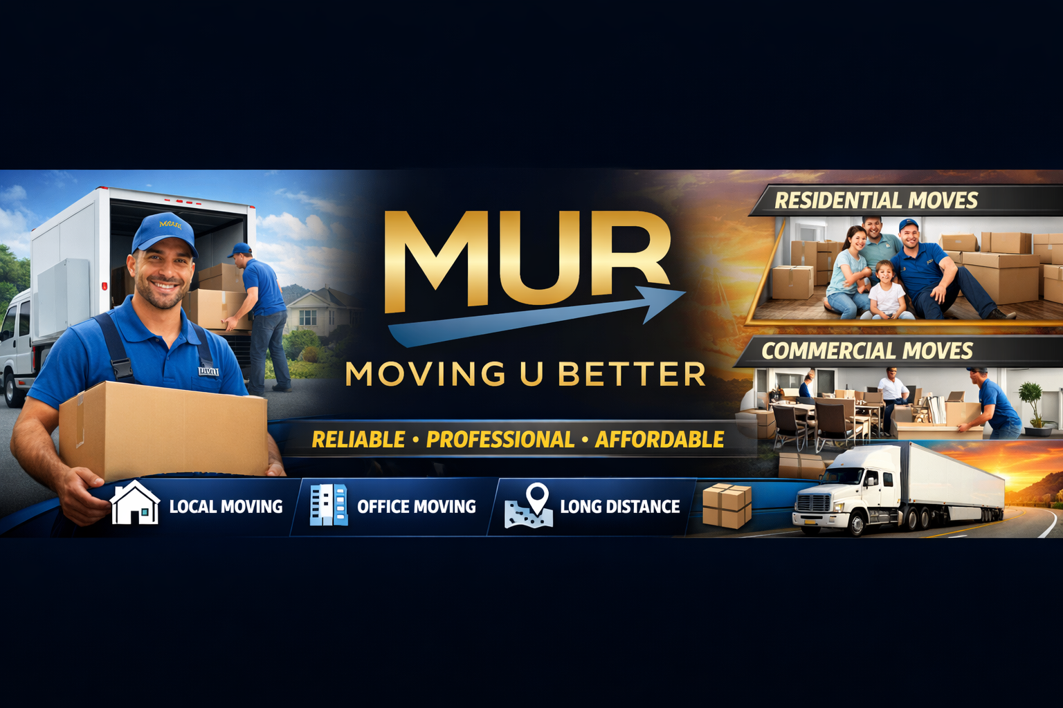 Moving U Better LLC — Residential Moves, Commercial Moves, Local Moving, Office Moving, Long Distance